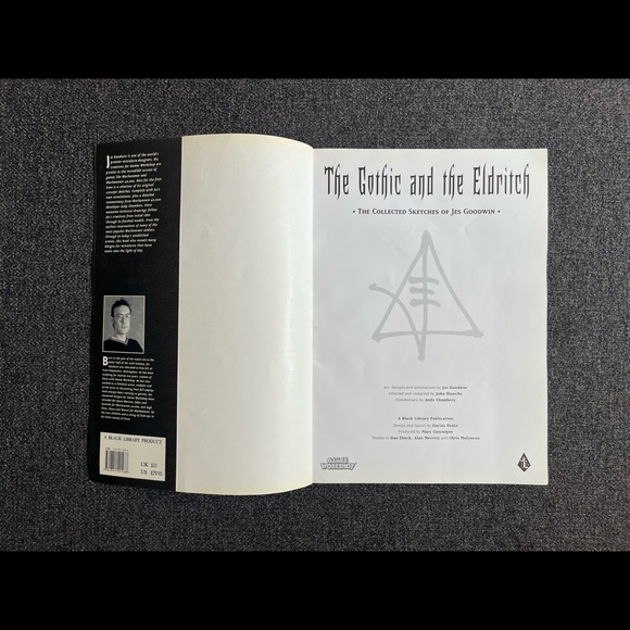 •The Gothic and the Eldritch The Collected Sketches Of Jes Goodwin Art Book• - Picture 2 of 10